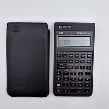 Hewlett Packard HP 42S RPN Scientific Calculator Vintage 1987 w/ Battery Tested