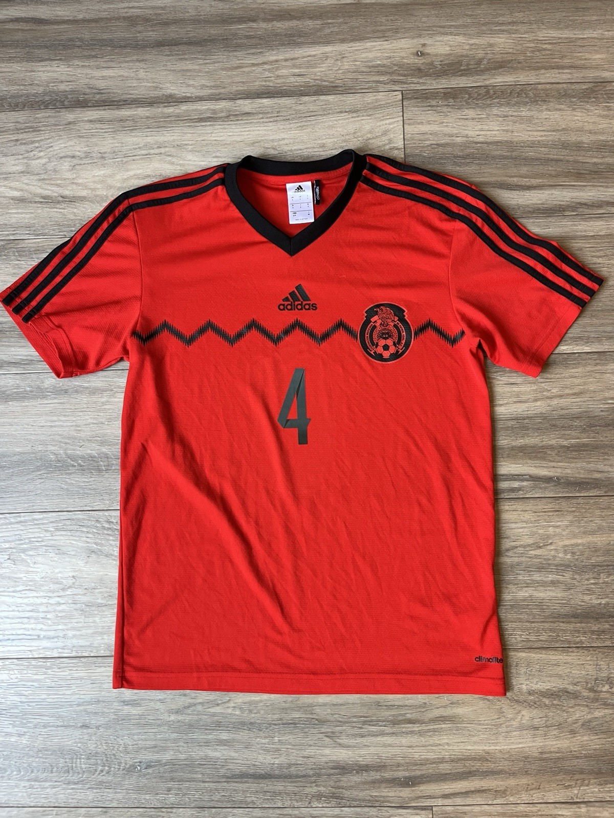 Rafa Marquez Mexico National Team 2014 Away Adidas World Cup Jersey Mens S Small