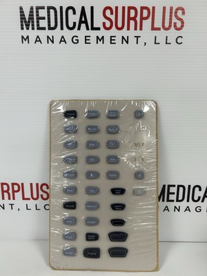 GE Healthcare Universal Button Kit 066E3221-2 Replacement Buttons for Vivid E9