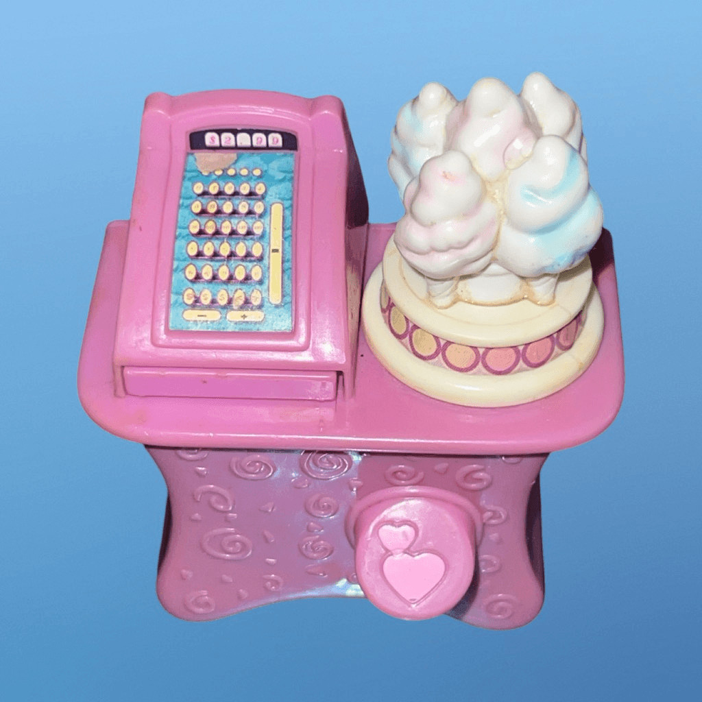 как выглядит 2002 My Little Pony Cotton Candy Cafe G3 Cotton Candy Cash Register B16 фото