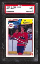 1983 O-Pee-Chee #187 BOB GAINEY PSA 9 Mint 18992050 
