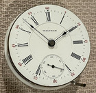 -18s Waltham 17j "Batlett"  LS HC Pocket Watch Movement . Ticks — photo 3
