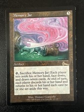 Memory Jar Urza's Legacy MTG Regular Magic the Gathering Artifact Rare