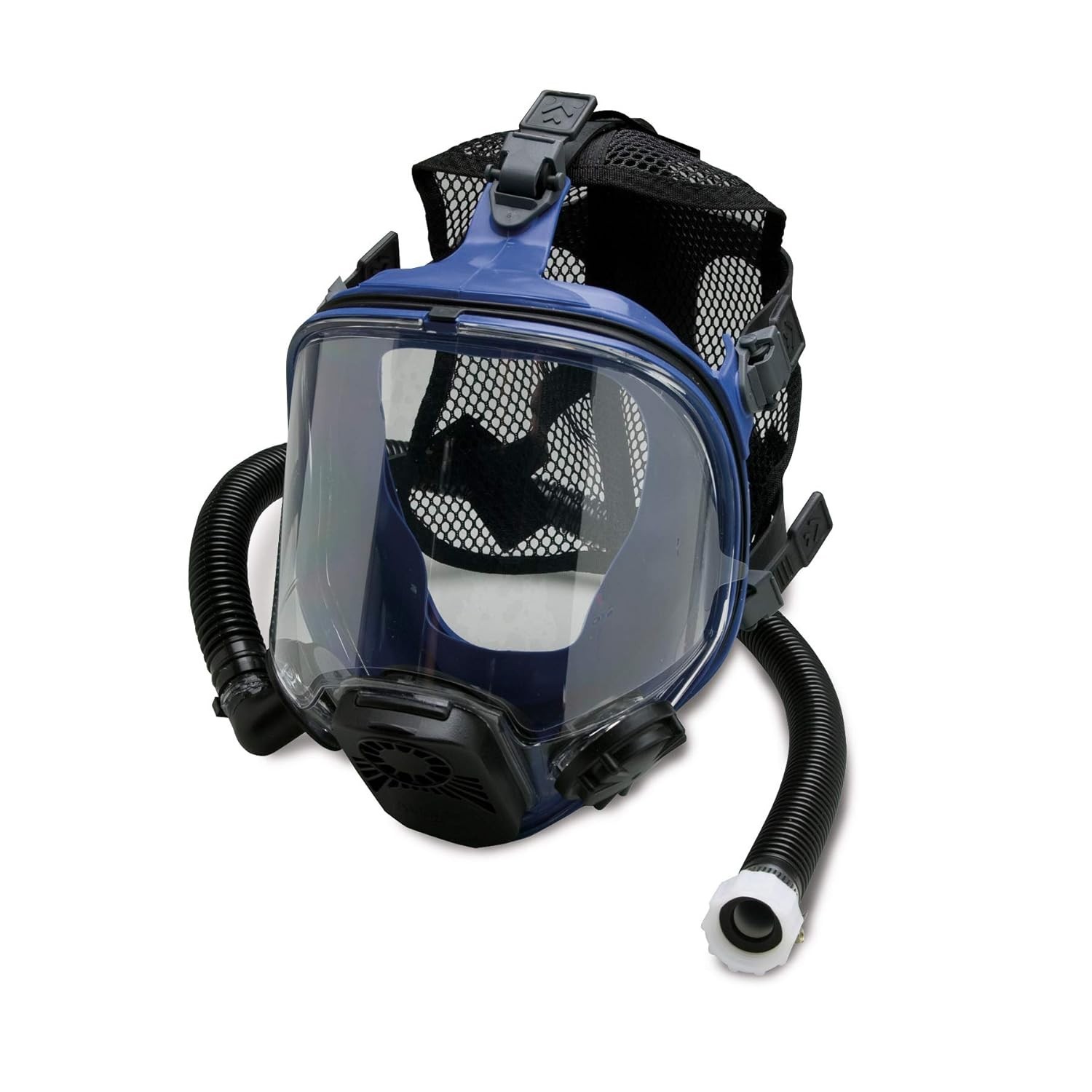 Allegro Industries Full Mask Respirator w/LP Adapter, Multicoloured, 1 Count