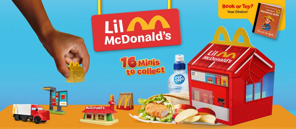 McDonald's Happy Meal Toys 2025 AUS Lil McDonald's Miniature Kids - Pick &Choose - image 2 of 2