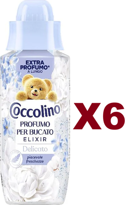 3 PZ COCCOLINO PROFUMO PER BUCATO ELIXIR FIORI DI TIARE' E FRUTTI ROSSI 342ML - Immagine 17