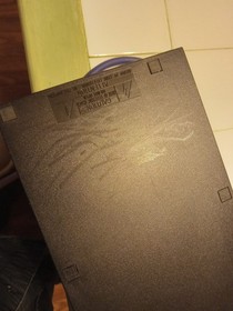 Sony PlayStation 2 PS2 Fat Console Scph-39001 +Cords + Controller+memory Card