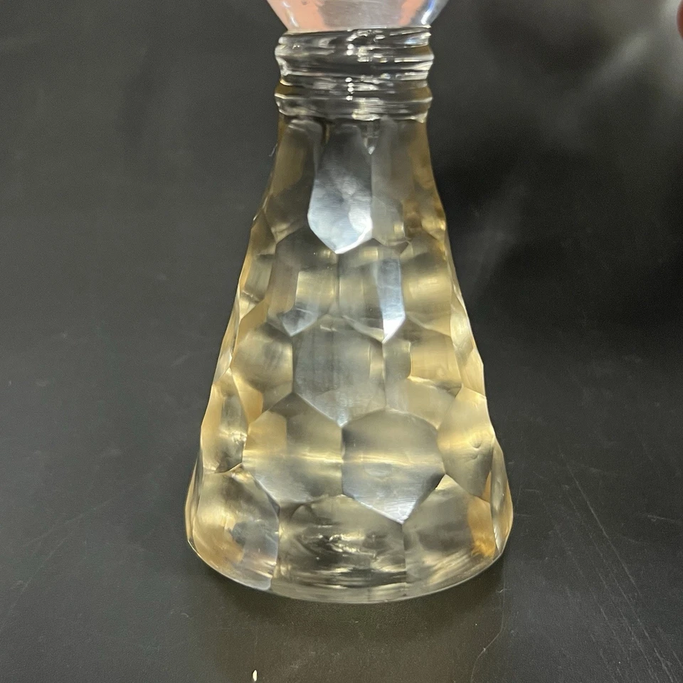 2 copas Artland Prescott Martini champán nido de abeja tallo grabado Foto 4 de 4