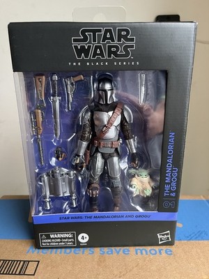 Star Wars Black Series The Mandalorian Grogu 2026 Movie Action Figure Set Hasbro