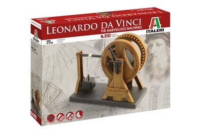 Italeri Leva Della Gru Leonardo Da Vinci Hebelkran Modell IT3112