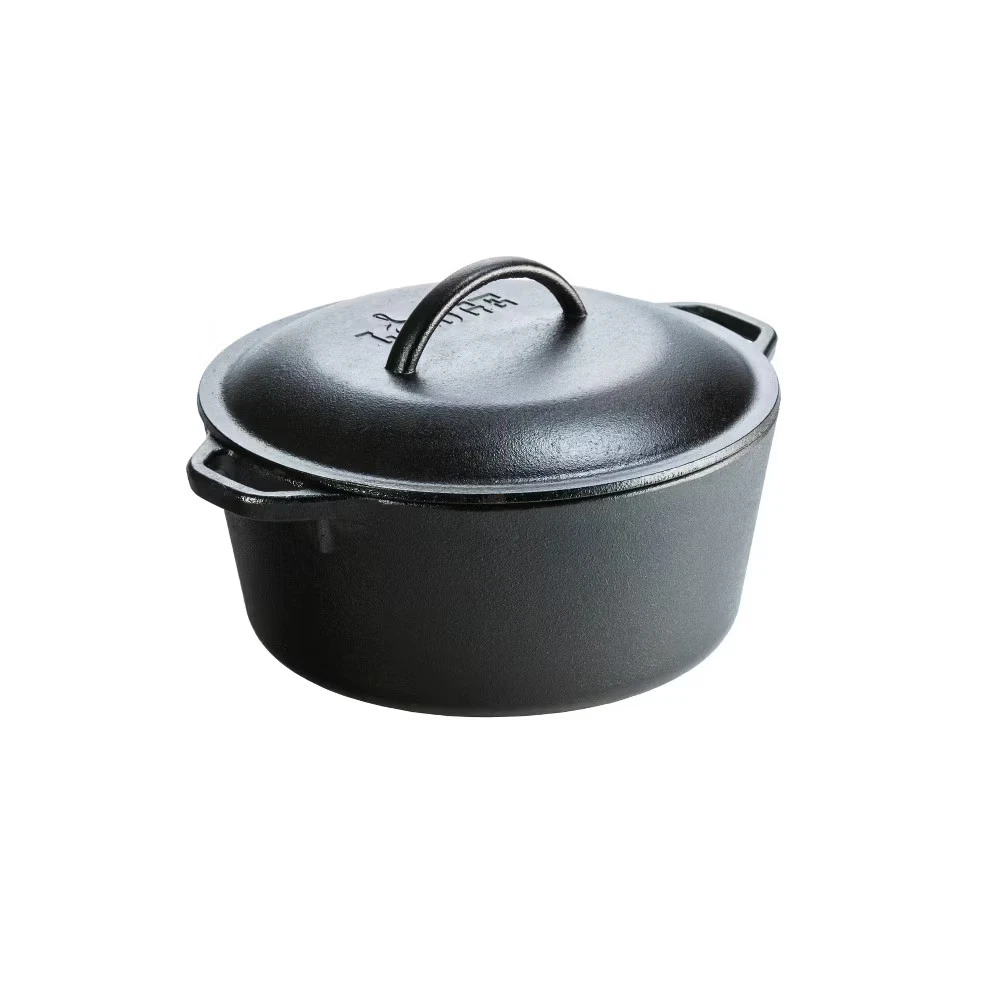 Lodge 5qt Cast Iron Dutch Oven: Preseasoned, Tarnish & Rust-Resistant,
Opens in a new window or tab