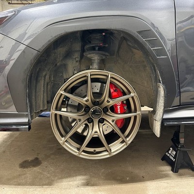 WedsSport SA-01R 18x9.5 +45 5x100 EJ-Bronze II Wheel Set/4 | eBay