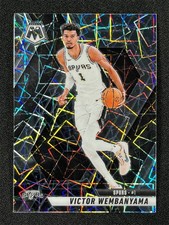 2024-25 Panini Mosaic Basketball Victor Wembanyama #31 Lazer Prizm Spurs