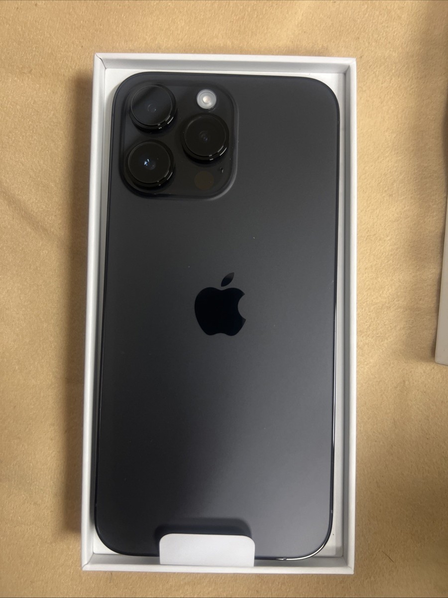 APPLE IPHONE 14 PRO MAX 128GB Space Black New Sealed Open Box