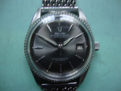XXL Montre Homme acier -RICOH- mécanique automatique Mt JAPAN - Photo 1/4