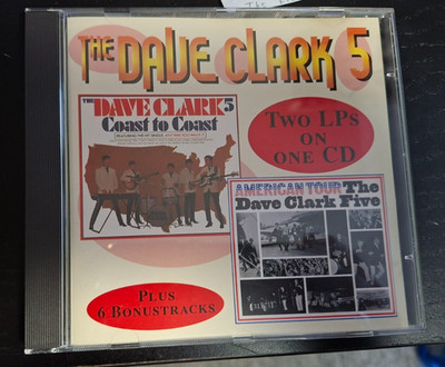 Dave Clark Five   - Two Lp's on one CD - Coast to Coast/American Tour +6Bonustr.
