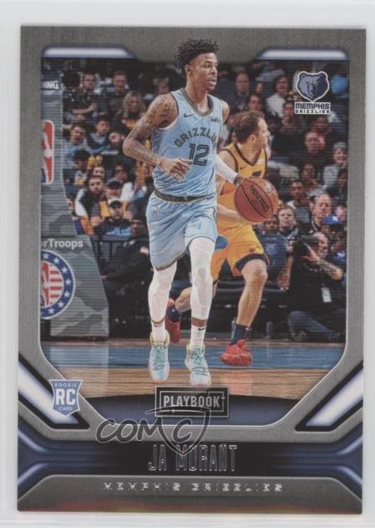 2019-20 Panini Chronicles Playbook Ja Morant #168 0wa0