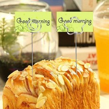 Metal Wires Photo Card Picture Memo Paper Note Display Clip Holders Note Shape