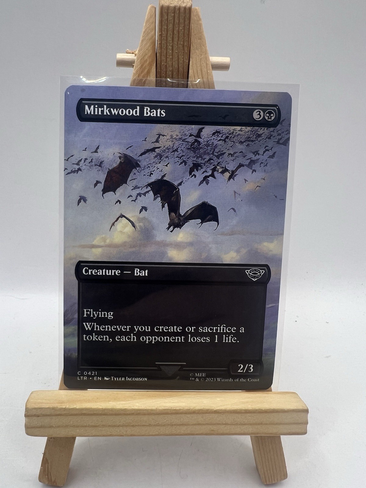 MTG - Mirkwood Bats - Borderless #421 - The Lord of the Rings - LP/NM