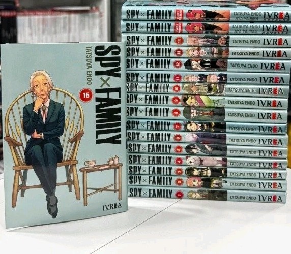 Spy Family, en español, completo, 1 al 15 + Novela + Libro de datos. ESPAÑOL
