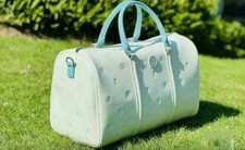 New G/Fore GFore Golf Boston Sholder Bag 2 Way Size Approx 52 29 25cm White Blue