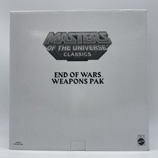 MOTU CLASSICS MASTERS OF UNIVERSE MATTY COLLECTOR WEAPONS PAK END OF WARS NEW  2