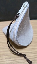 Kleines Leder-Etui / Mini-Börse aus echtem Leder – neu & unbenutzt - Handarbeit