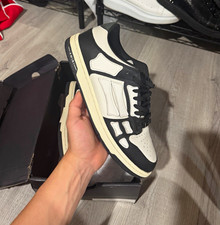 Size 44/11US - AMIRI Skel Top Low Black/White...