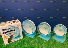 SHARPLES SILENT SPINNER WHEEL SMALL ANIMAL HAMSTER RAT EXERCISE WHEEL 3 SIZES