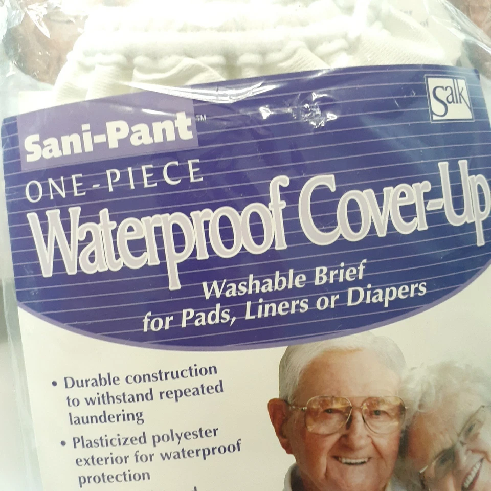 Lot Of 3 Salk Sani Pant Unisex Waterproof Washable Pull On Cover Up Briefs 850XL Foto 2 de 4