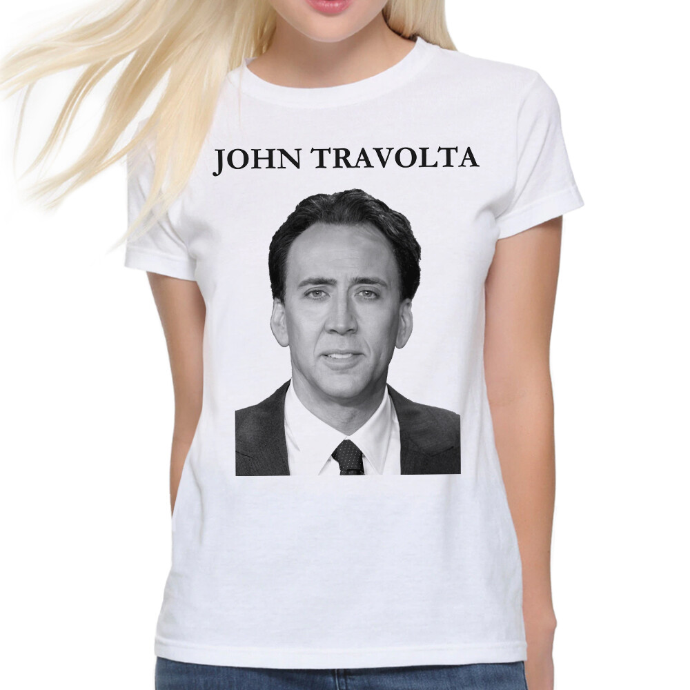 nicolas cage john travolta t shirt