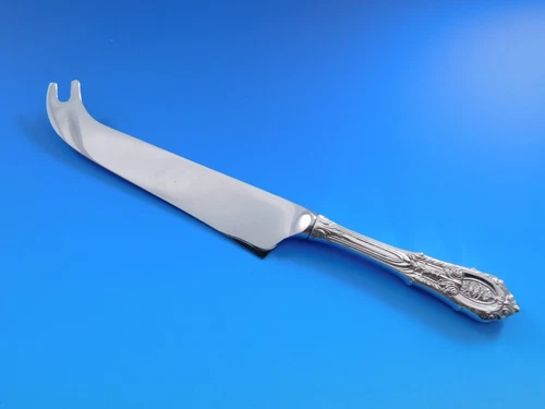 Rose Point by Wallace Sterling Silver Cheese Knife with Pick HHWS Custom Made