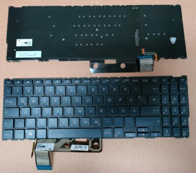 ASUS OR KOMPATIBEL teclado original Asus ZENBOOK UX533FD UX533FUX533 UX533FN QWERTZ teclado retroiluminado