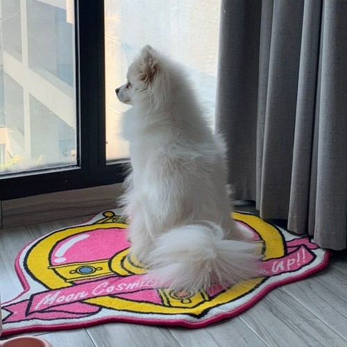 Sailor Moon Crystal Cosmic Herzform Bodenteppich Decke Matte Rugs - Picture 2 of 12