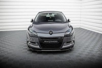 Front Ansatz V.2 FüR Renault Megane GT Mk3 Facelift Schwarz Hochglanz