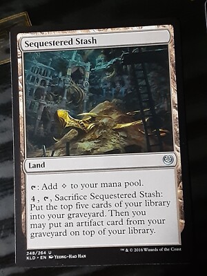 Sequestered Stash ,  Kaladesh , Near Mint , MTG, FREE SHIPPING