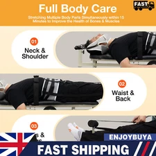 Lumbar Stretch Tool Traction Bed Therapy Massage Table for Cervical Spine Best