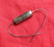 GOOD-ALL .047 uF 100V Vitamin Q PIO oil capacitor tone cap 1950s new old stock