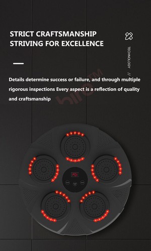 Boxing Training Music Electronic Boxing Wall Target Combat Smart Bluetooth APP - Picture 9 of 16