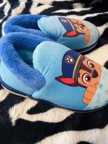 Neu 3-4T Paw Patrol Fell Indoor oder Outdoor Hausschuhe Schuhe - Bild 2 von 3