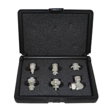 Bird Electronics 716 DIN Precision RF Adapter Kit with Case