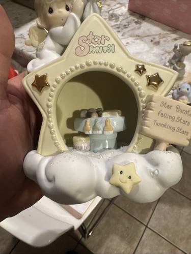 Precious Moments 2001 The Star Smith 3 Porcelain Figurine Set 879568 EN50 Angels - Picture 3 of 16
