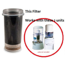 Nikken PiMag Aqua Pour Gravity Water System Filter Cartridge Item 1361 NO COPPER