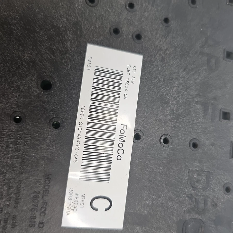 08-12 Ford Escape Mercury Mariner BCM Body Control Module Computer Fuse Box OEM - Image 4 of 4
