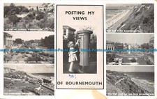 R112737 Posting My Views of Bournemouth. Multi view. 1959