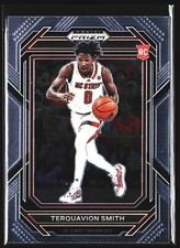 Terquavion Smith Rookie North Carolina State 2023 Panini Prizm RC No.10