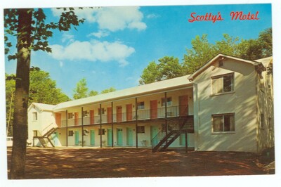 White Haven, Pennsylvania, Scotty's Motel & Ski Shop (WhitehavenPA4