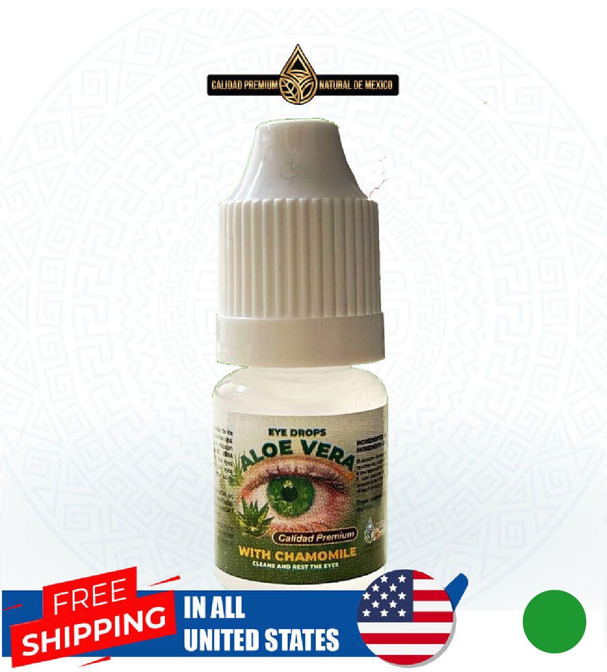 Gotas para los ojos Aloe Vera de Sabila / Aloe Vera eye drops Sabila 4