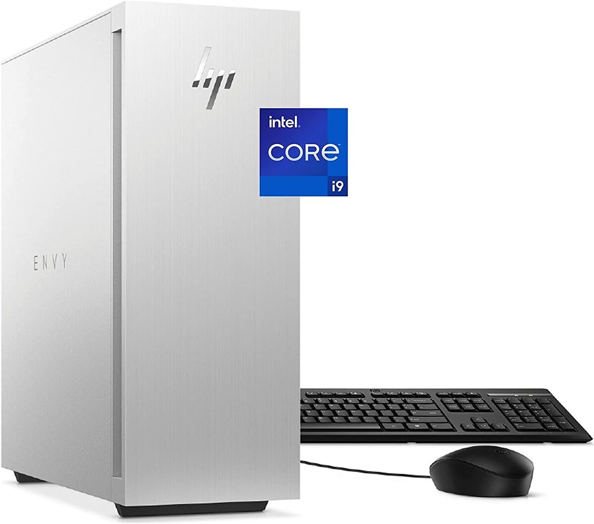 HP Envy Desktop, 12th Gen Intel Core i7-12700, 16 GB RAM, 512 GB SSD & 1 TB  SATA Hard Drive, Windows 11 Pro, Wi-Fi & Bluetooth, Wired Keyboard 