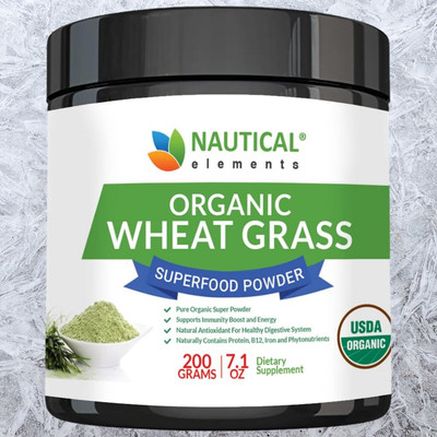 Wheatgrass Powder - USDA Certified Organic Wheat Grass Powder